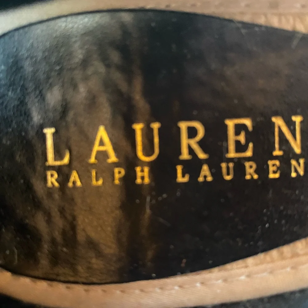 NWT Lauren Ralph Lauren - Black 'Cecilia' Shantung Silk Espadrille Wedge 10B
